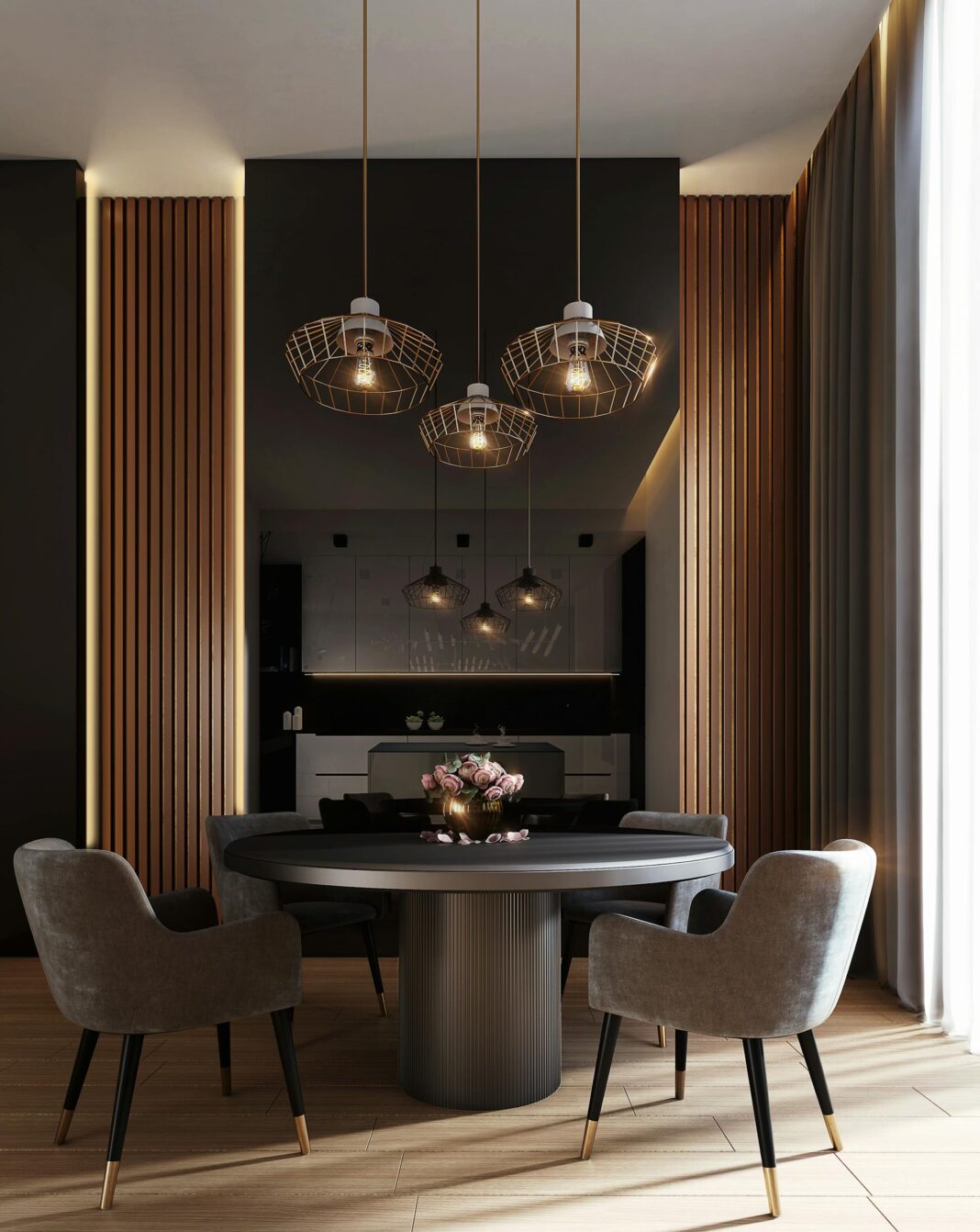 Well-Lit Kitchen