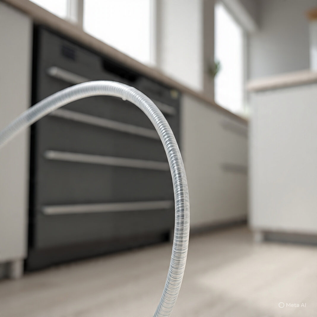 Dishwasher drain hose leaking