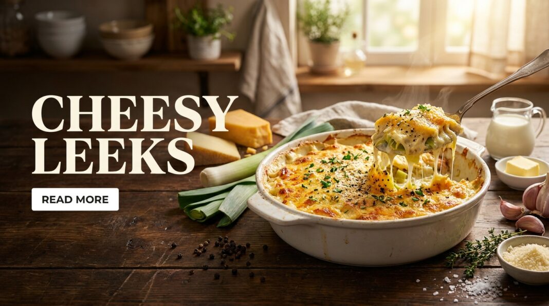 Cheesy Leeks